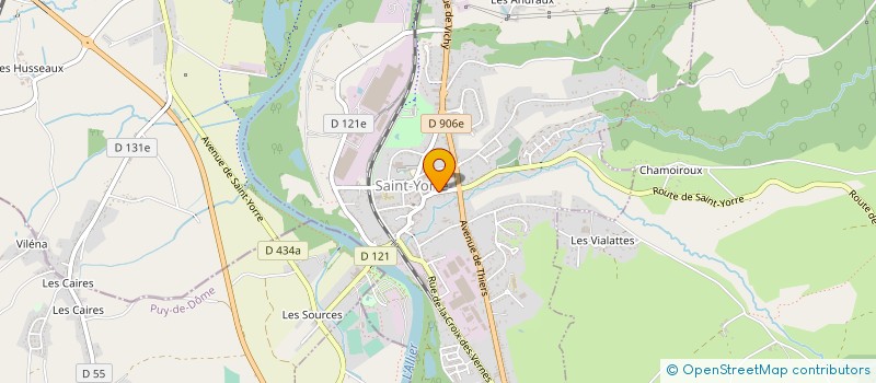 localisation de l'entreprise MONSIEUR DIDIER AUBERGER à SAINT-YORRE