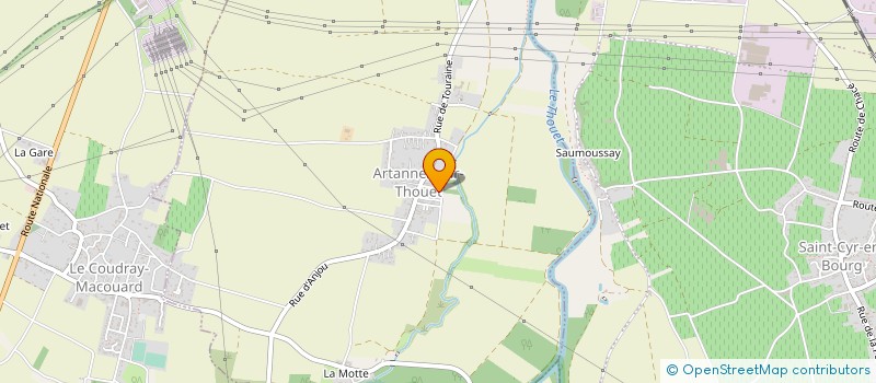 localisation de l'entreprise MONSIEUR DIDIER AUBERT  ARTANNES-SUR-THOUET