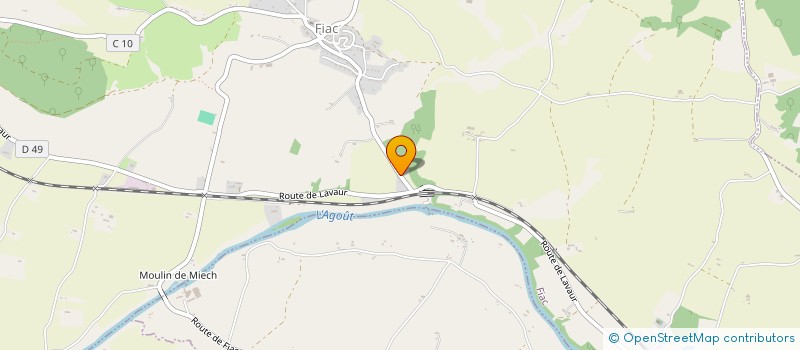 localisation de l'entreprise MONSIEUR DIDIER AUGE  FIAC