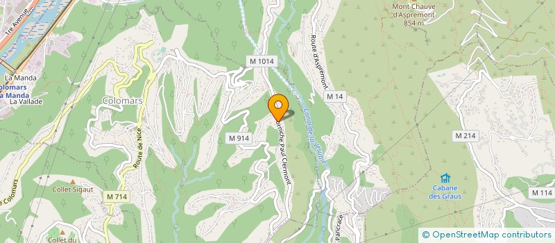 localisation de l'entreprise MONSIEUR DIDIER AUVARO  ISOLA