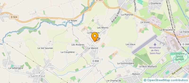 localisation de l'entreprise MONSIEUR DIDIER AUVRAY à LA LANDE PATRY