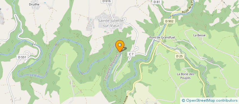 localisation de l'entreprise MONSIEUR DIDIER AZAM à RULLAC-SAINT-CIRQ