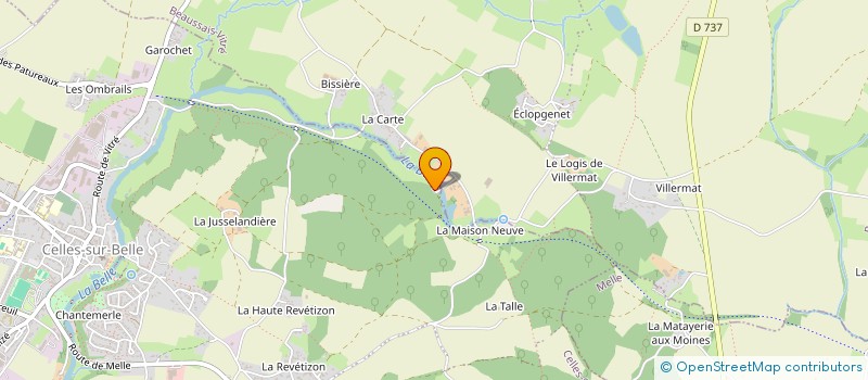 localisation de l'entreprise MONSIEUR DIDIER BABIN  BEAUSSAIS-VITRE