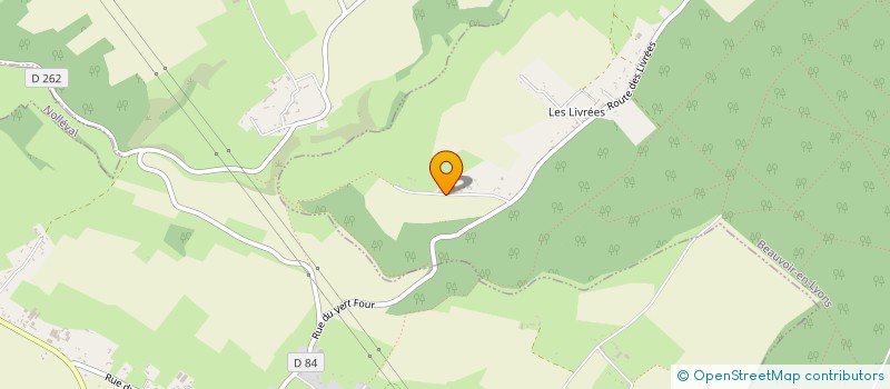 localisation de l'entreprise MONSIEUR DIDIER BACHELET  BEAUVOIR-EN-LYONS