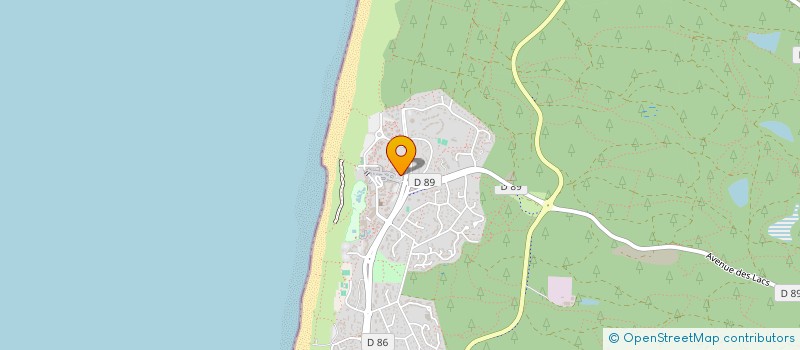 localisation de l'entreprise MONSIEUR DIDIER BACQUE  SEIGNOSSE