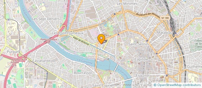 localisation de l'entreprise MONSIEUR DIDIER BADER à TOULOUSE