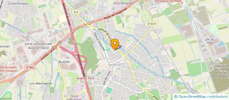 localisation de l'entreprise MONSIEUR DIDIER BAFFICO  LORIOL-DU-COMTAT