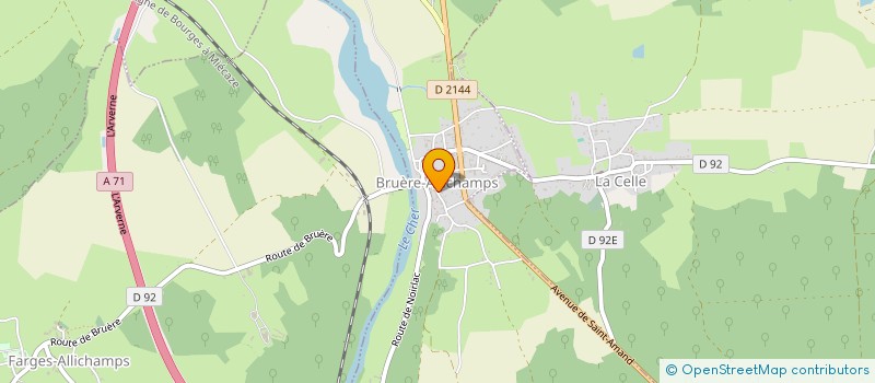 localisation de l'entreprise MONSIEUR DIDIER BAILLY à BRUERE-ALLICHAMPS