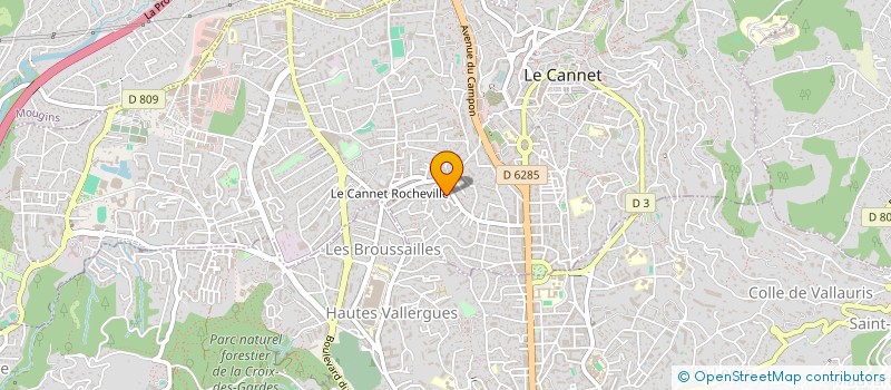 localisation de l'entreprise MONSIEUR DIDIER BALCAEN à LE CANNET