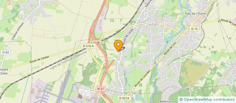 localisation de l'entreprise MONSIEUR DIDIER BALDES  JUILLAN