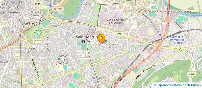 localisation de l'entreprise MONSIEUR DIDIER BANCEL à SAINT-MARTIN-D'HERES