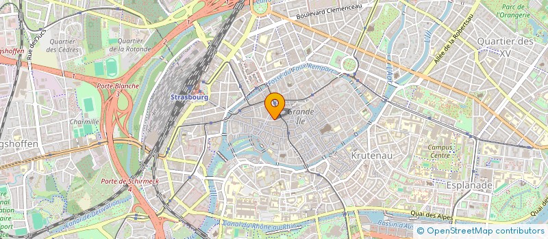 localisation de l'entreprise MONSIEUR DIDIER BANDEL à STRASBOURG