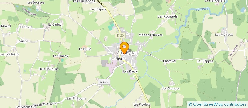 localisation de l'entreprise MONSIEUR DIDIER BANSEPT à CHAVEYRIAT