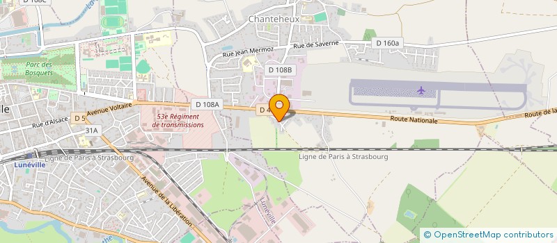 localisation de l'entreprise MONSIEUR DIDIER BANTON  CHANTEHEUX