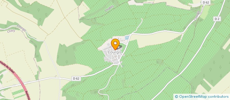 localisation de l'entreprise MONSIEUR DIDIER BARBIER  COURGIS
