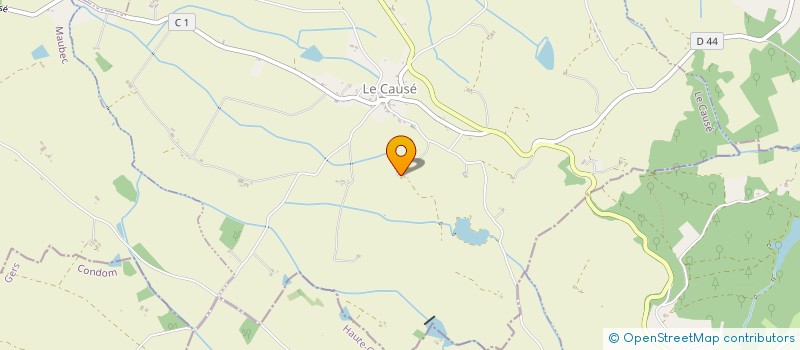 localisation de l'entreprise MONSIEUR DIDIER BARBIER  VIGUERON