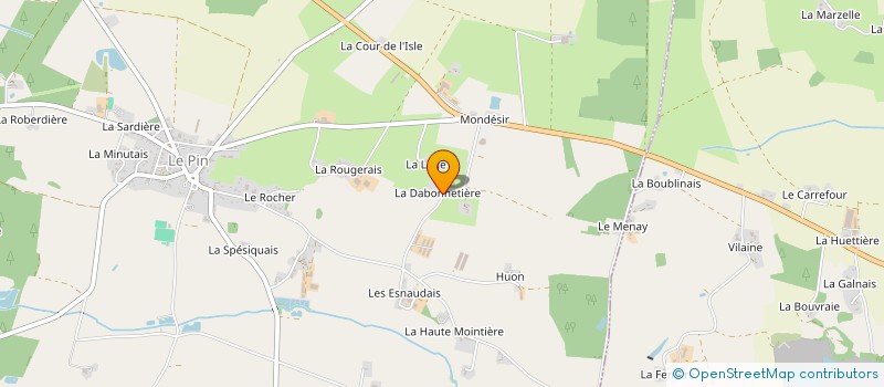 localisation de l'entreprise MONSIEUR DIDIER BARBOT  VALLONS-DE-L'ERDRE