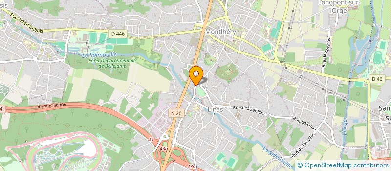 localisation de l'entreprise MONSIEUR DIDIER BARIN à LINAS
