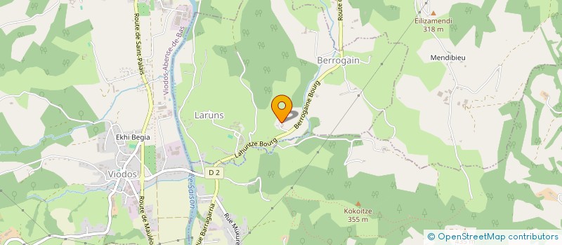 localisation de l'entreprise MONSIEUR DIDIER BARNECHE  ARRAST-LARREBIEU