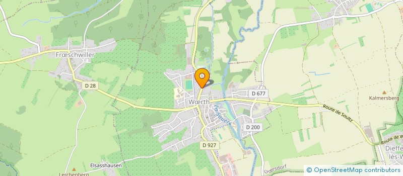 localisation de l'entreprise MONSIEUR DIDIER BARON  WRTH