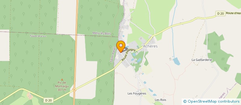 localisation de l'entreprise MONSIEUR DIDIER BARTHELEMY  ACHERES