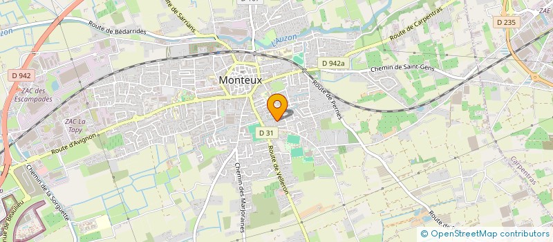 localisation de l'entreprise MONSIEUR DIDIER BARTOLO  MONTEUX