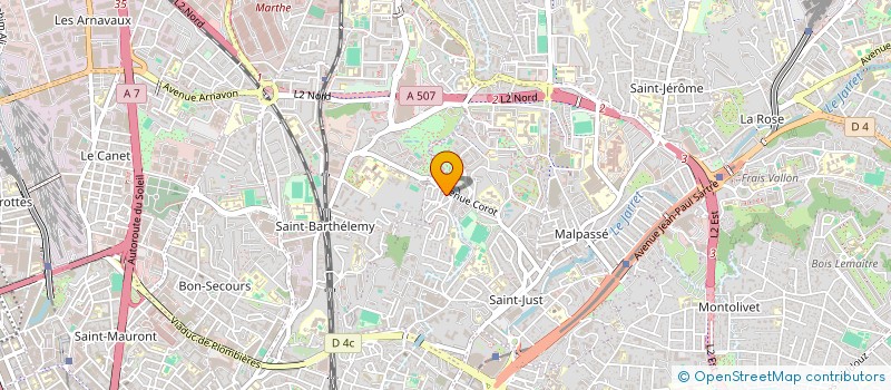localisation de l'entreprise MONSIEUR DIDIER BASSAGET à MARSEILLE