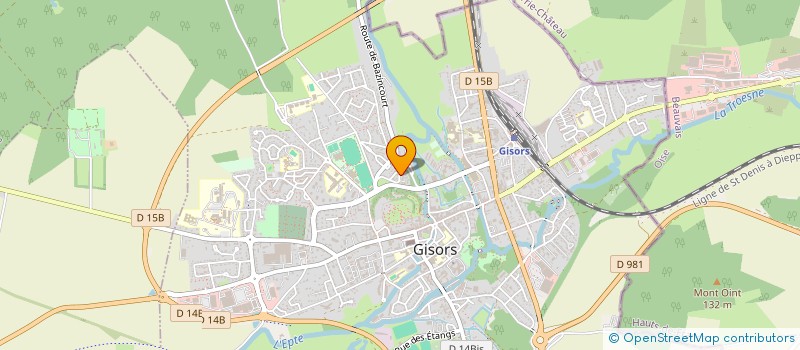 localisation de l'entreprise MONSIEUR DIDIER BATEL à GISORS