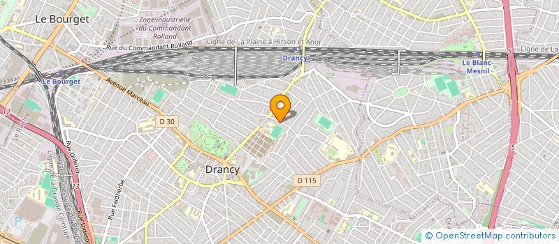 localisation de l'entreprise MONSIEUR DIDIER BAUCHET à DRANCY
