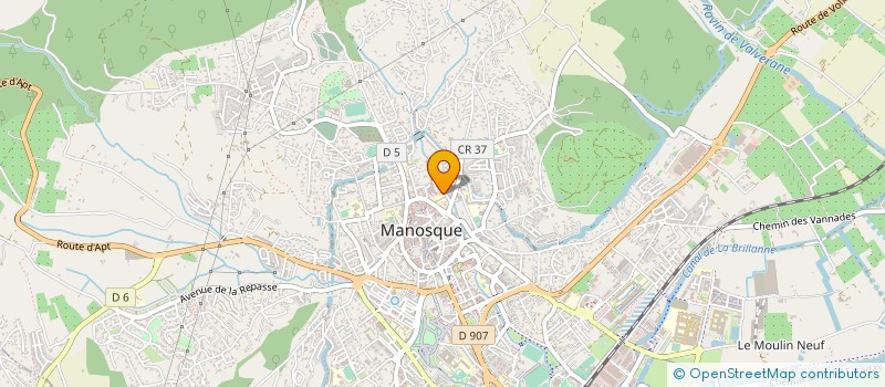 localisation de l'entreprise MONSIEUR DIDIER BAUMOHL à MANOSQUE