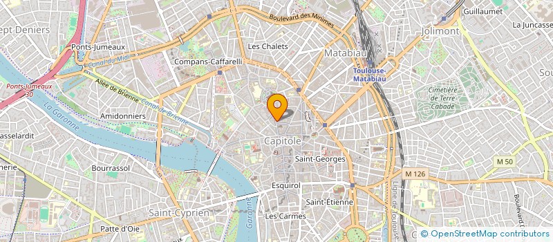 localisation de l'entreprise MONSIEUR DIDIER BAXELLERIE à TOULOUSE