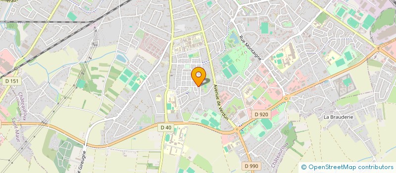 localisation de l'entreprise MONSIEUR DIDIER BAYON à CHATEAUROUX