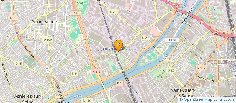 localisation de l'entreprise MONSIEUR DIDIER BAZILE  ASNIERES-SUR-SEINE