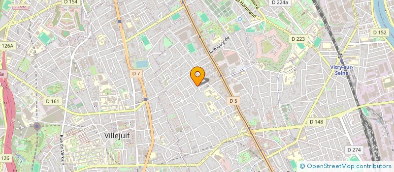 localisation de l'entreprise MONSIEUR DIDIER BEAUTEINT à VITRY-SUR-SEINE