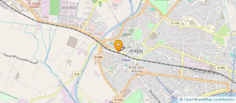 localisation de l'entreprise MONSIEUR DIDIER BEAUVOIS à FREJUS