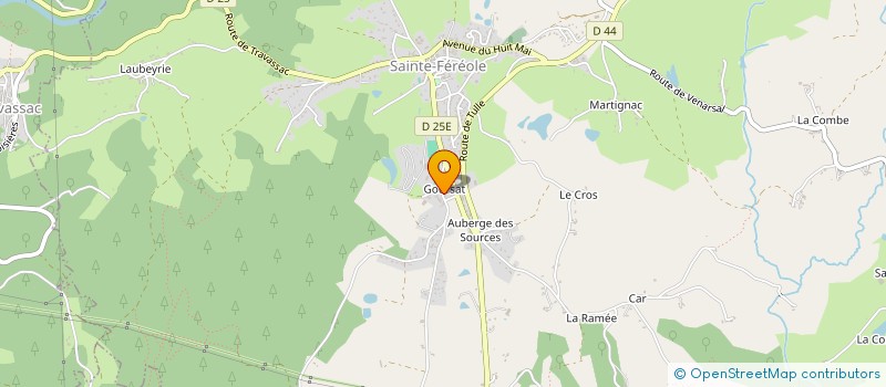 localisation de l'entreprise MONSIEUR DIDIER BECOT à SAINTE-FEREOLE