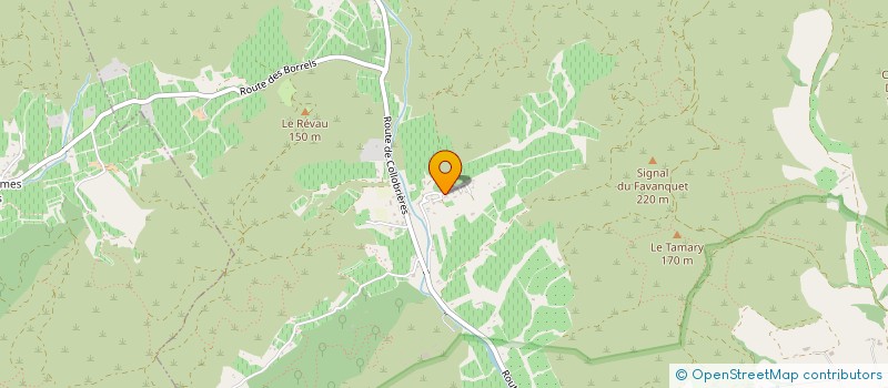 localisation de l'entreprise MONSIEUR DIDIER BEDES  CUERS