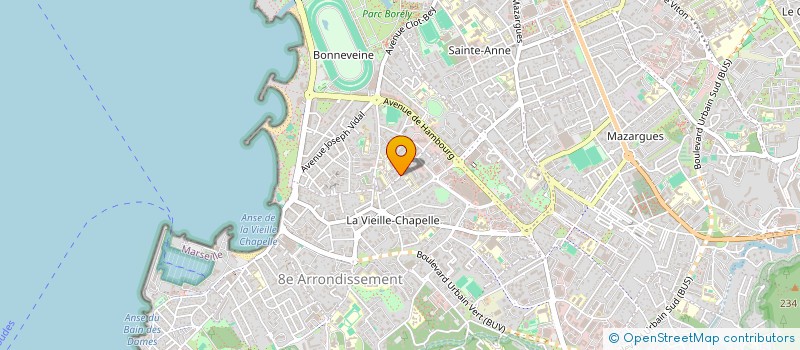 localisation de l'entreprise MONSIEUR DIDIER BEGUIN à MARSEILLE