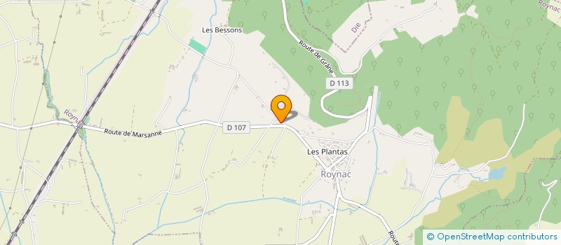 localisation de l'entreprise MONSIEUR DIDIER BEHARY LAUL SIRDER  ROYNAC