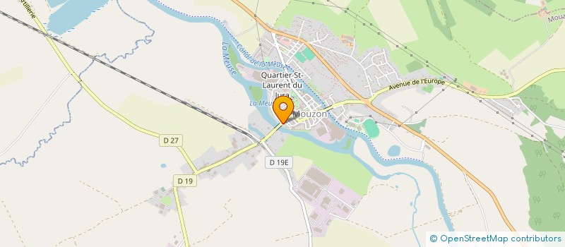 localisation de l'entreprise MONSIEUR DIDIER BEL  MOUZON