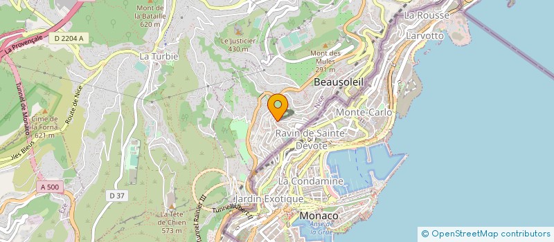 localisation de l'entreprise MONSIEUR DIDIER BELLA  BEAUSOLEIL