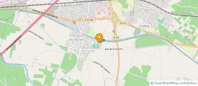 localisation de l'entreprise MONSIEUR DIDIER BELLABAL à VILLENEUVE-LES-BEZIERS