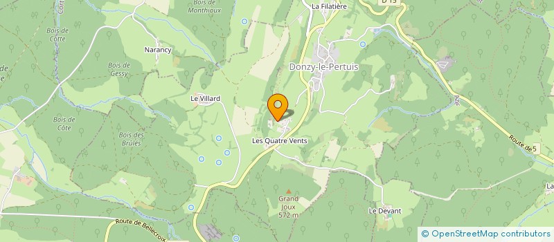 localisation de l'entreprise MONSIEUR DIDIER BELLAMY  MAZILLE