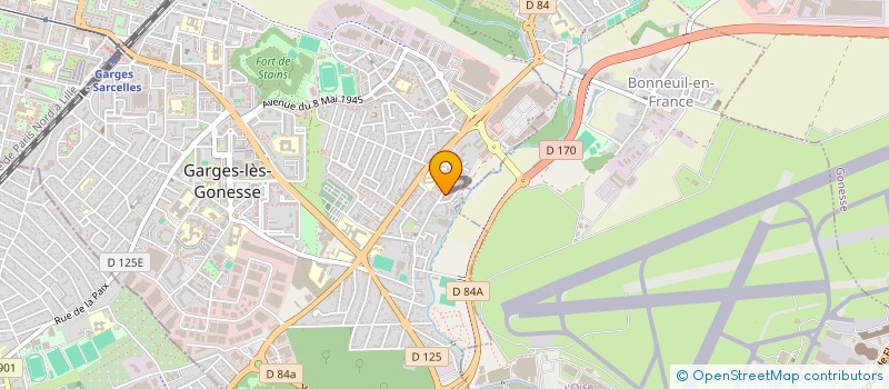 localisation de l'entreprise MONSIEUR DIDIER BELLINI  GARGES-LES-GONESSE