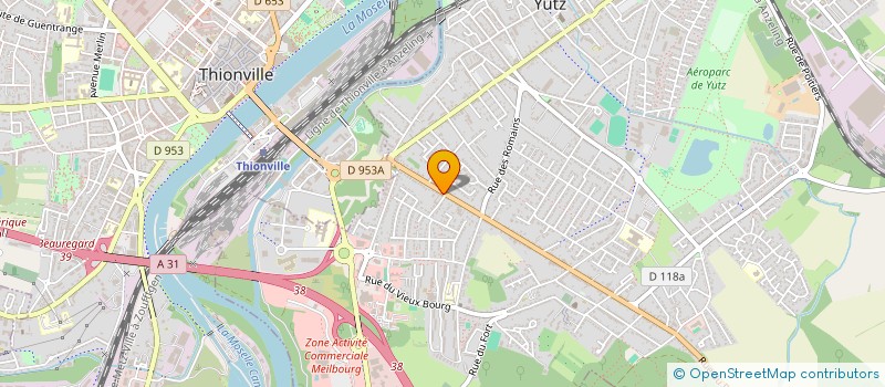 localisation de l'entreprise MONSIEUR DIDIER BELNER  YUTZ