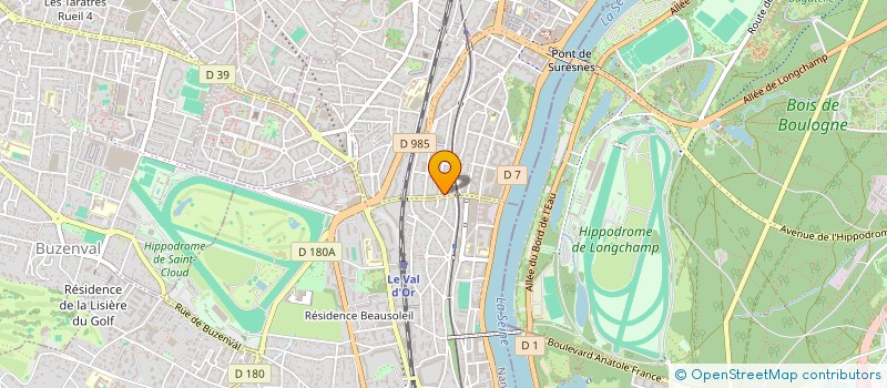 localisation de l'entreprise MONSIEUR DIDIER BELTRAN à SURESNES