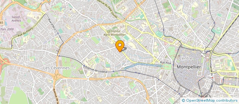 localisation de l'entreprise MONSIEUR DIDIER BENARD  MONTPELLIER