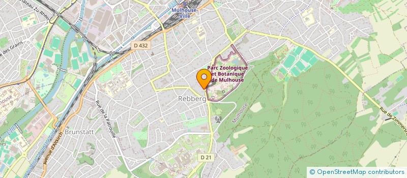localisation de l'entreprise MONSIEUR DIDIER BENDELE à MULHOUSE