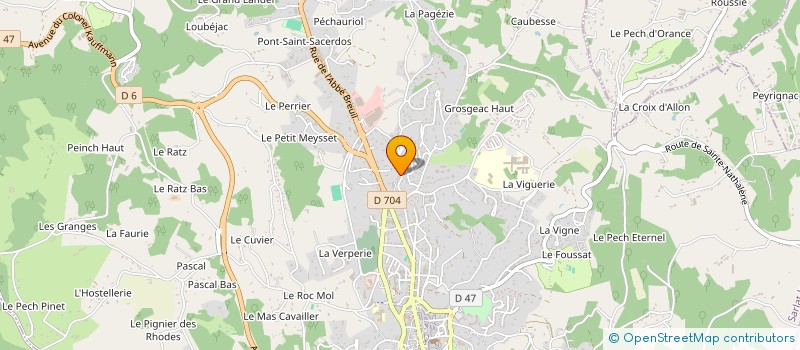 localisation de l'entreprise MONSIEUR DIDIER BENEY à SARLAT-LA-CANEDA