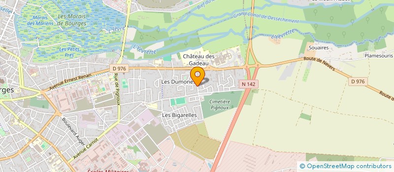 localisation de l'entreprise MONSIEUR DIDIER BENOIST  BOURGES